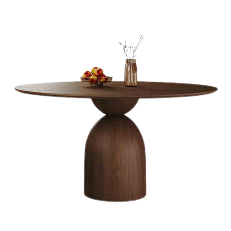 Vintage French round dining table and chairs