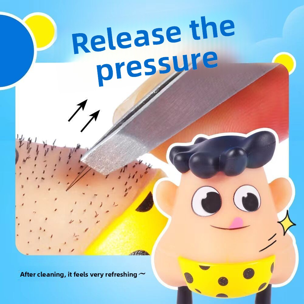 Blackhead squeezing stress-relief and venting toy