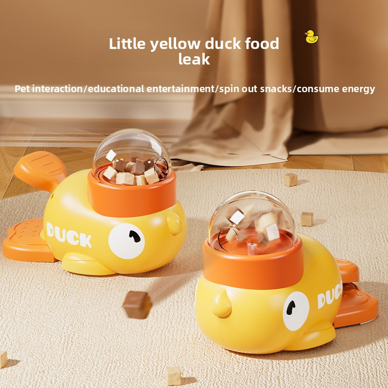 Little Yellow Duck Interactive Training Pet Feeder