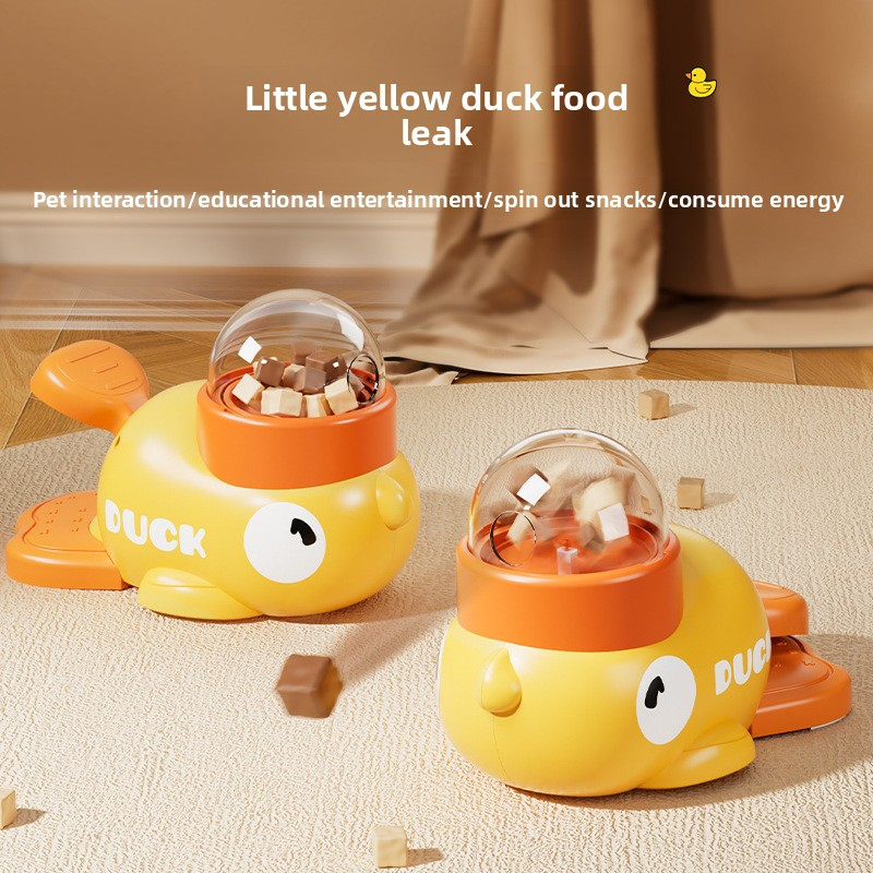 Little Yellow Duck Interactive Training Pet Feeder