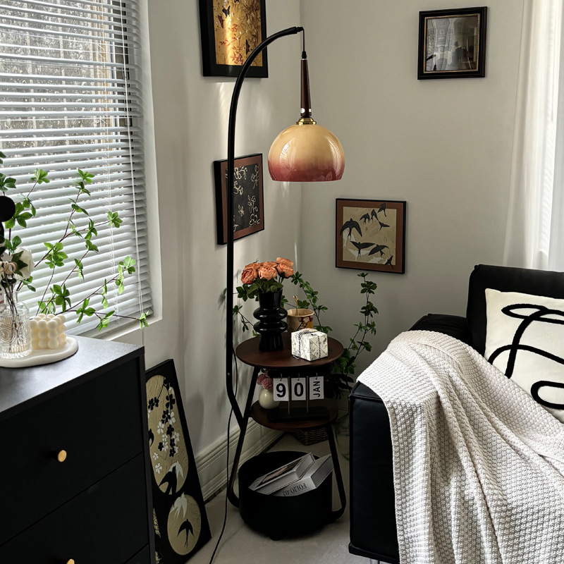 Mid-century style floor lamp