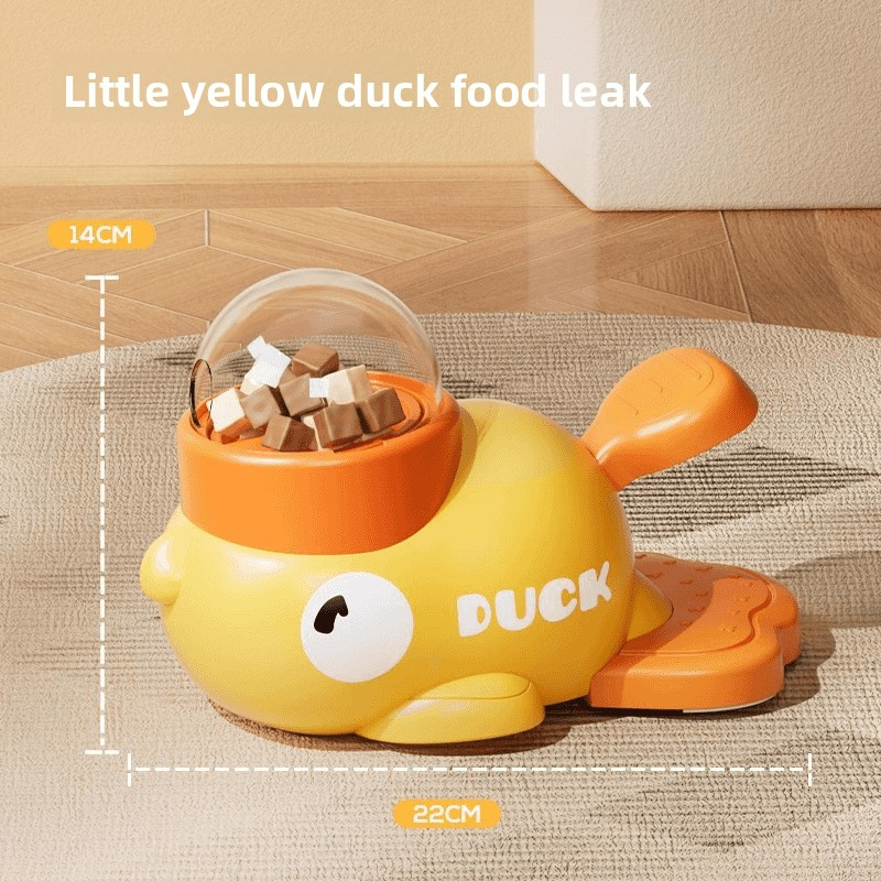 Little Yellow Duck Interactive Training Pet Feeder