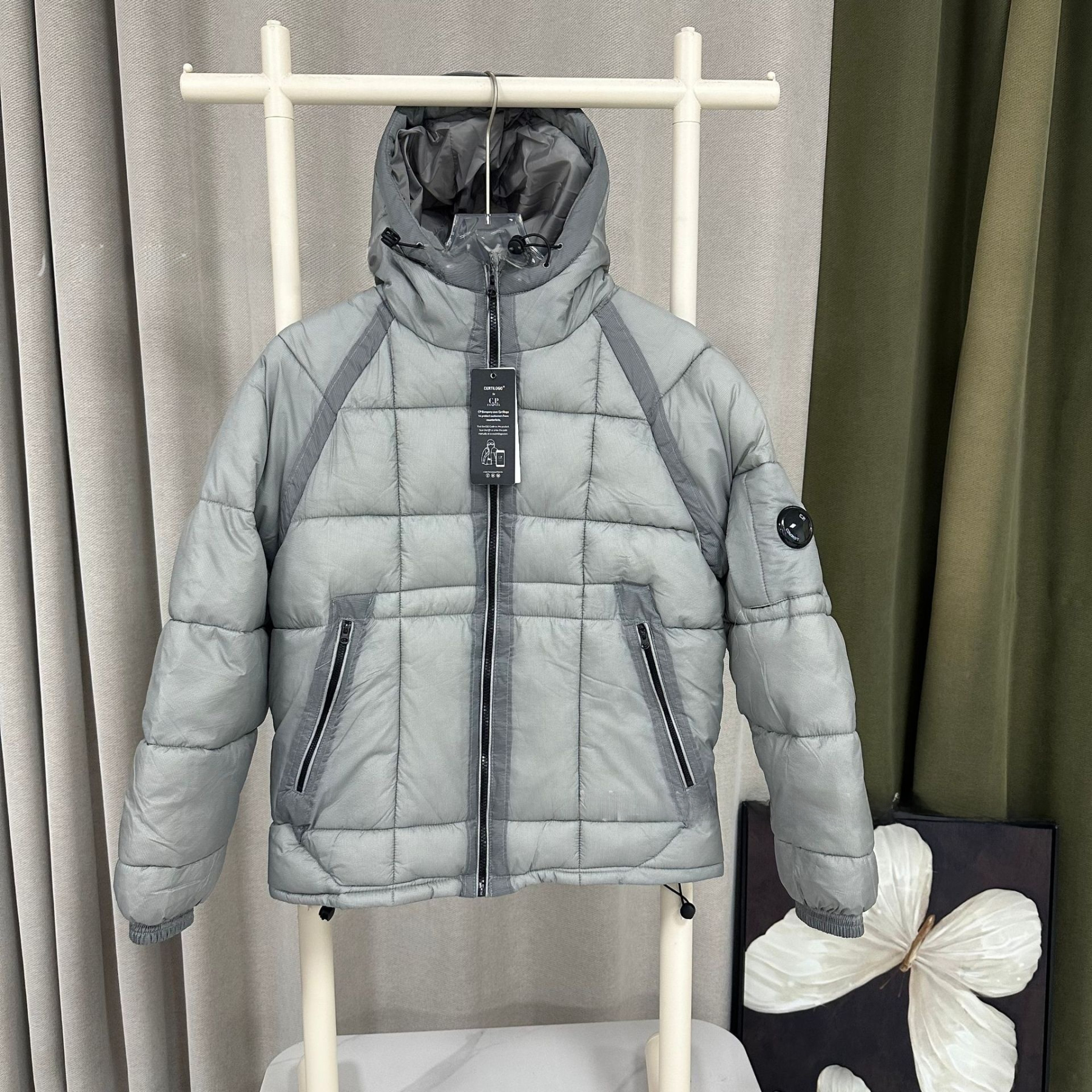 2025 Cotton Jacket, Autumn & Winter Trendy Brand, Thickened Warm Hooded Design, Sleek Fit