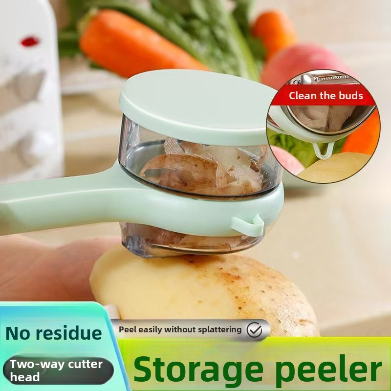 [Buy one, get five]Round multifunctional peeler with anti-splash feature