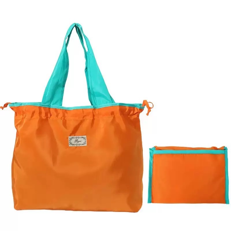 Collapsible, portable large eco-friendly shopping bag