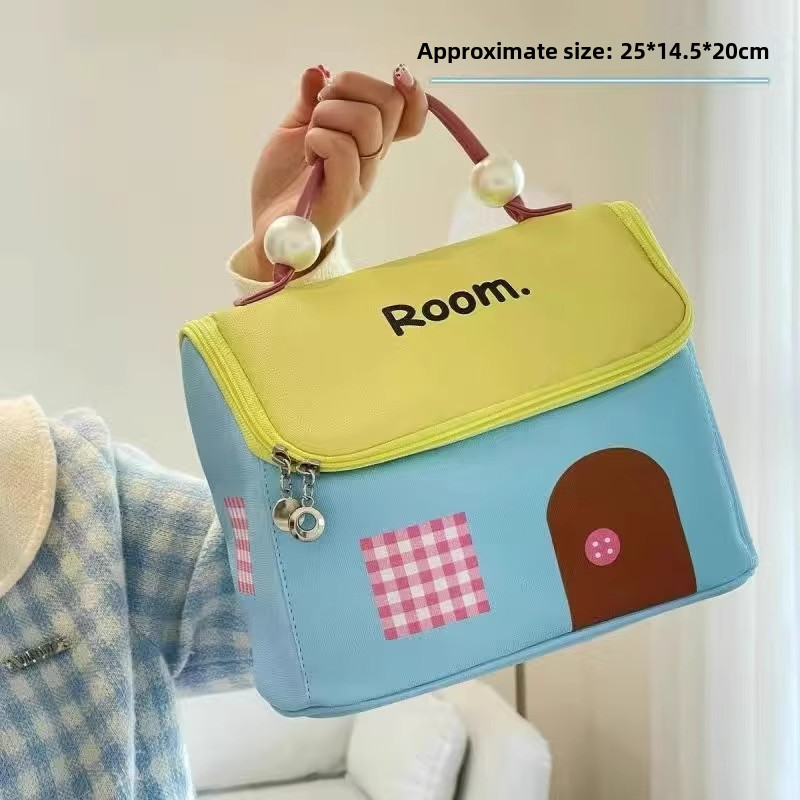 Cute House Storage Bag