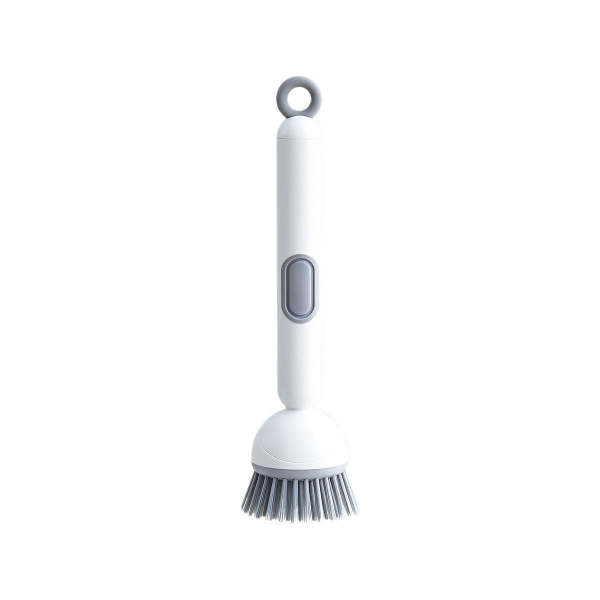 Long-handled brush specially for kitchen, oil-resistant, pot-friendly, multi-functional cleaning brush