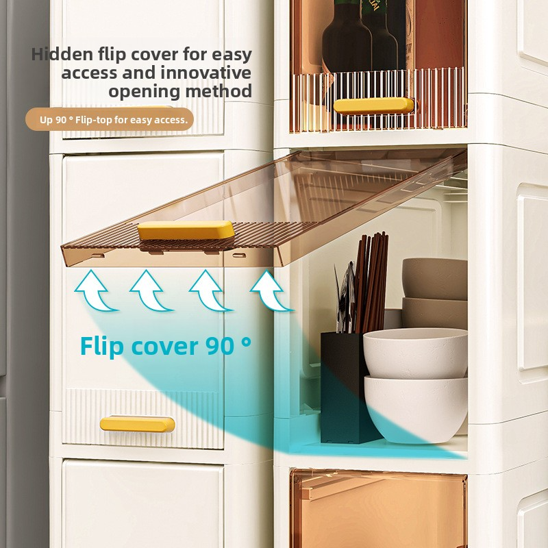 Gap multifunctional storage cabinet