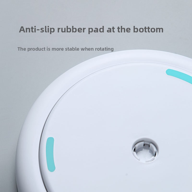 Rotating condiment storage rack for kitchen countertop, multi-functional storage tray for home use