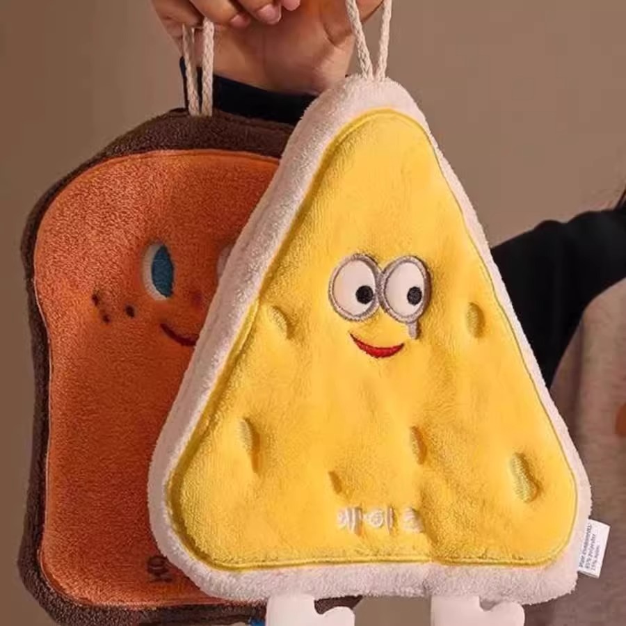 Cute cartoon hand towel for the bathroom