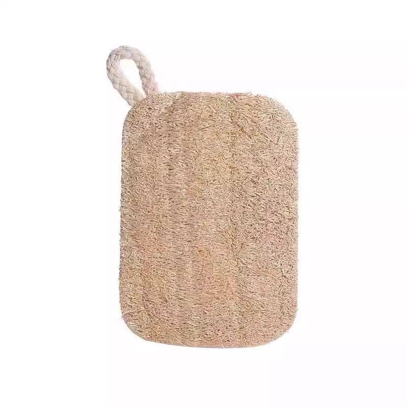 Natural Loofah Sponge Dishwashing Brush Pot Scrubber Magic Tool