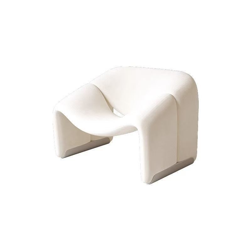 Cream-style smile chair