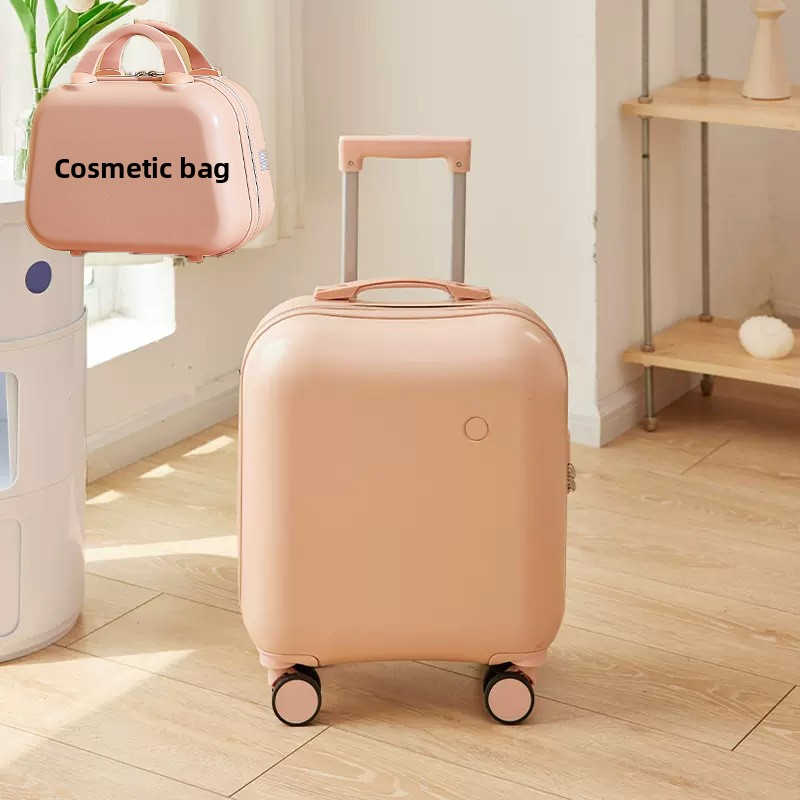 Pressure-resistant and wear-resistant small 18-inch travel suitcase