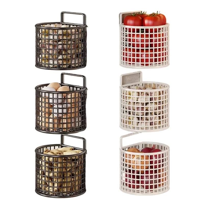 Garlic and Ginger Storage Box, Multi-functional Kitchen Rack