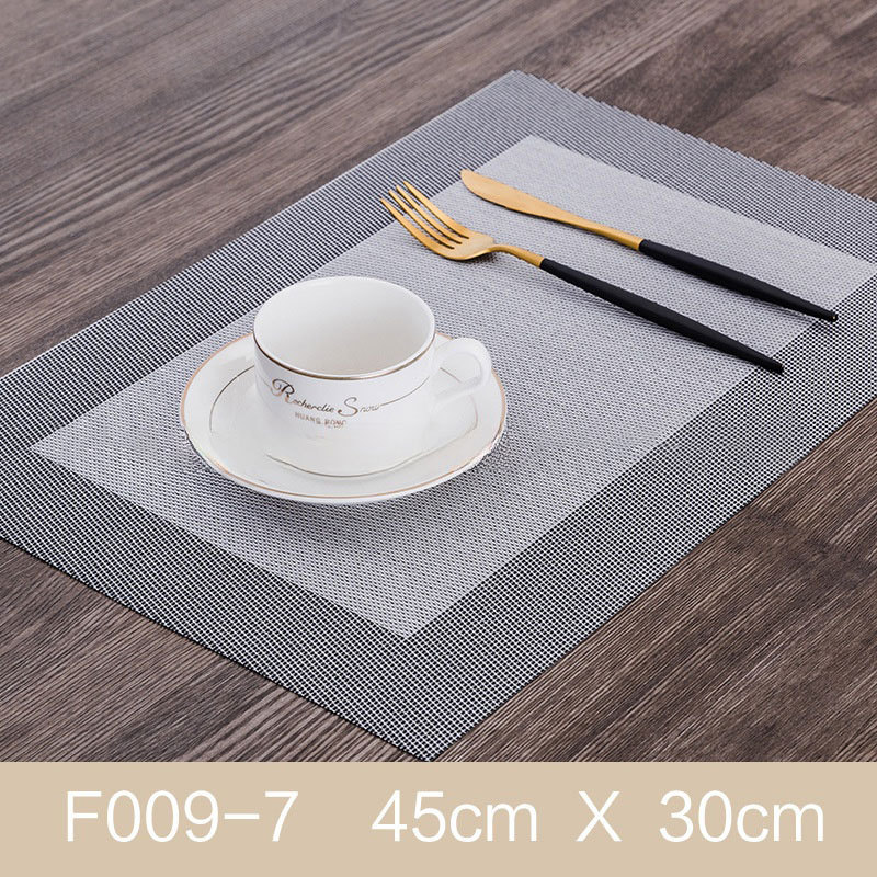 Placemat: waterproof, oil-proof and heat-insulating table mat