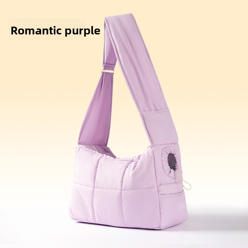 Cat Bag Dog Bag Portable Outing Bag Crossbody Bag Winter Warm