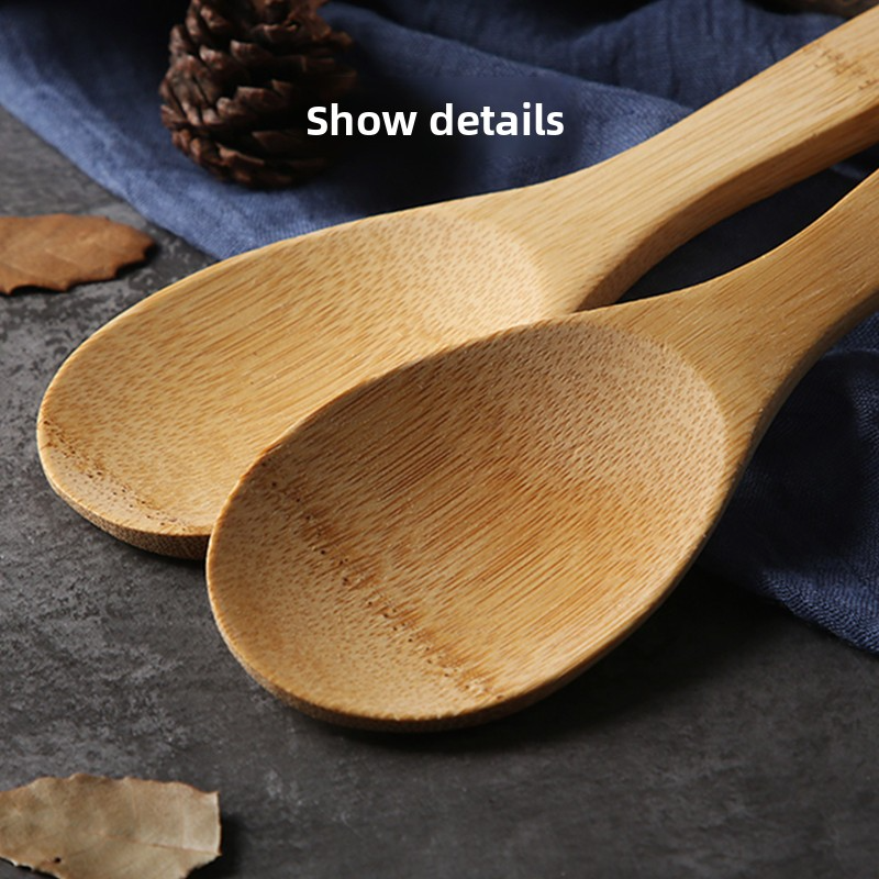 Bamboo rice spoon, household food-grade spatula, rice shovel, high-temperature resistant spatula