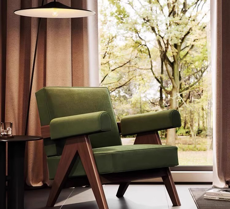 Vintage casual single sofa chair