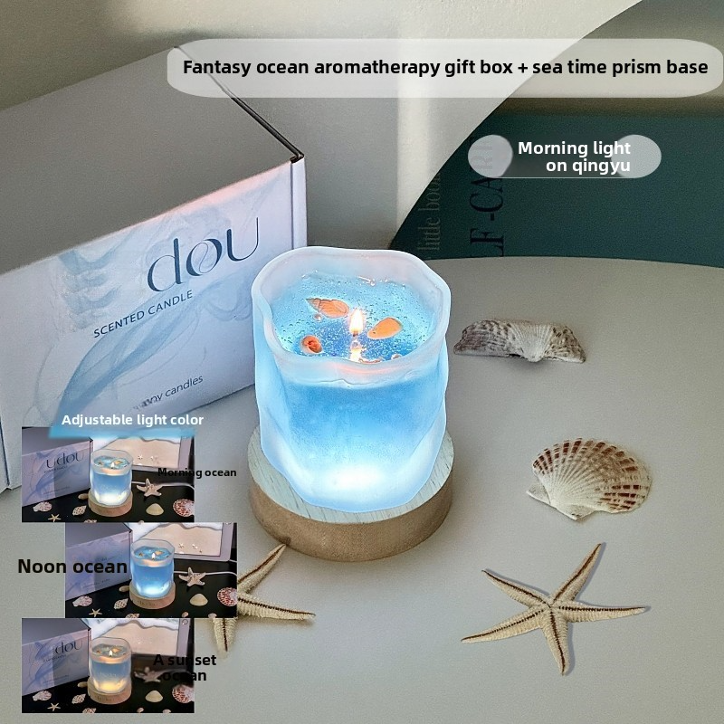 Ocean Shell Scented Candle
