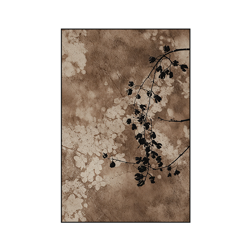 Wabi-sabi style texture art decorative painting