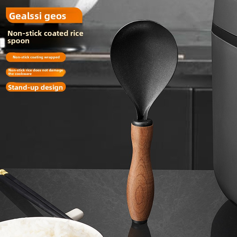 Household rice cooker rice shovel, non-stick, anti-scald rice serving spoon, rice ladle