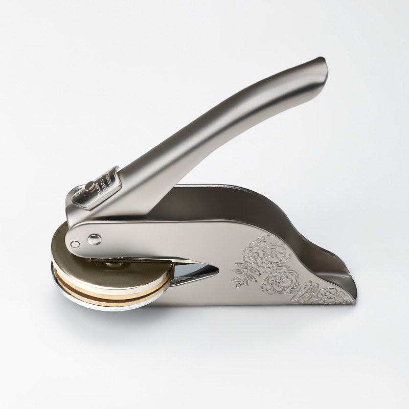 Custom Steel Stamp Advertising Embossing Book Embossing Machine