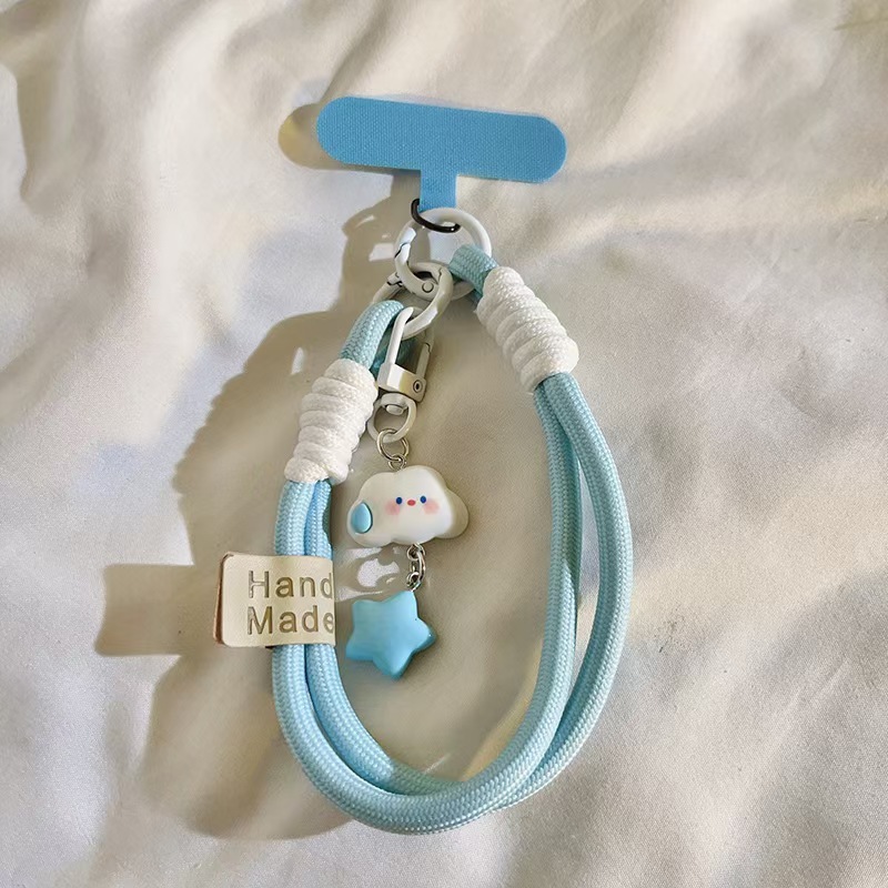 Cloud and Star Mobile Phone Accessories Pendant