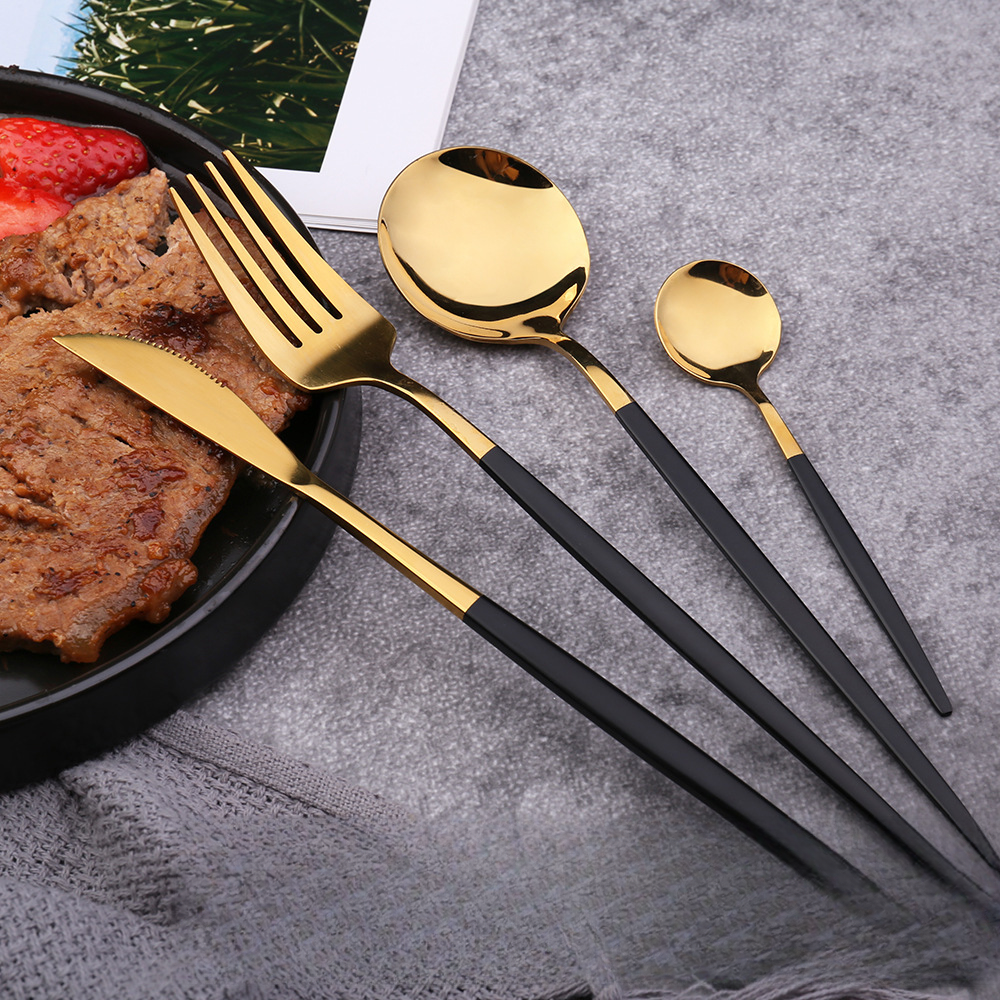 410 stainless steel cutlery (knives and forks)