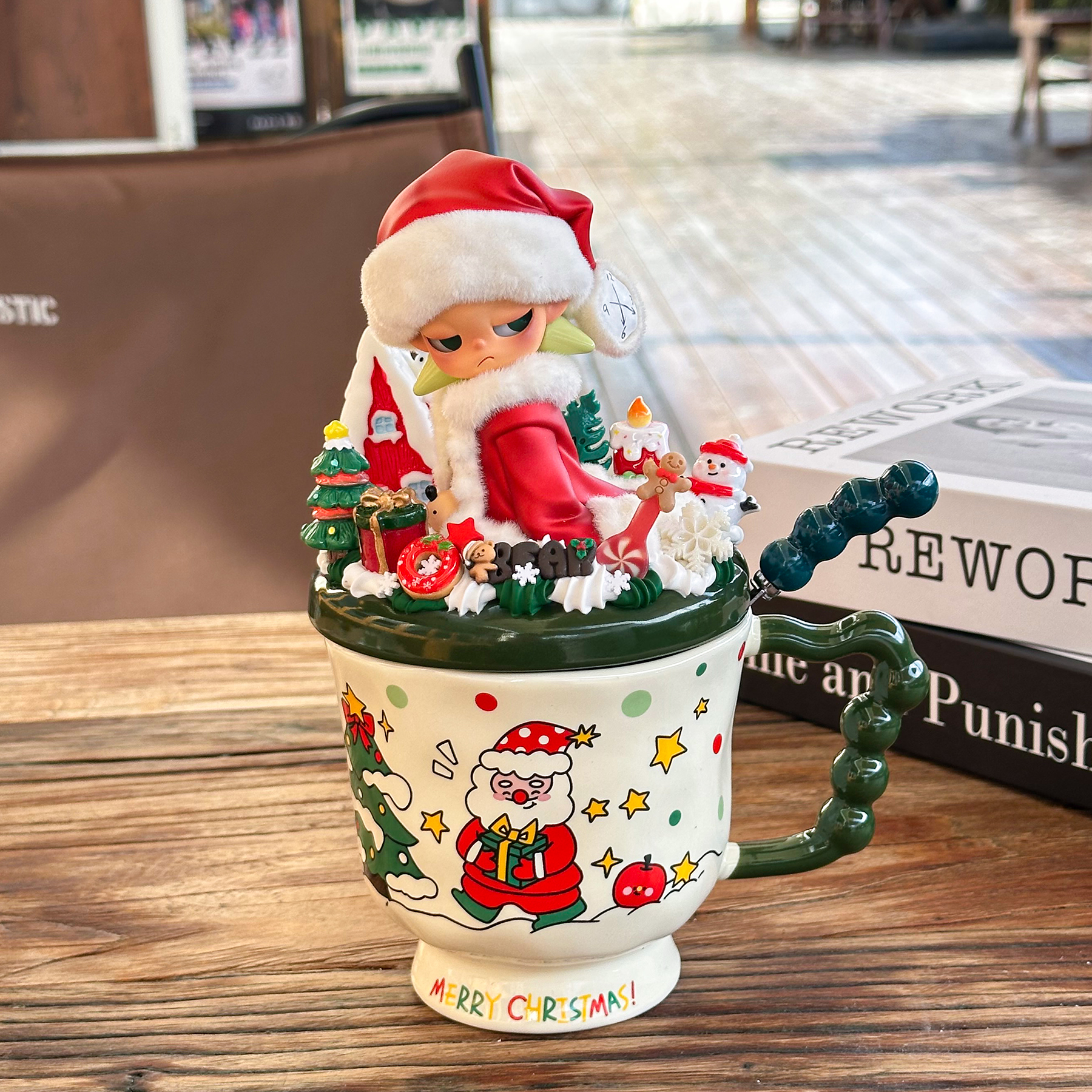 Christmas gift ceramic mug coffee cup