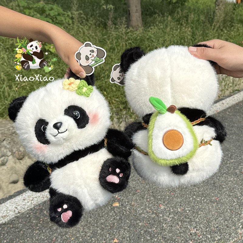 Cute panda doll
