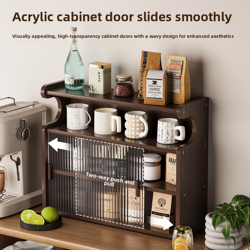 Desktop water cup rack