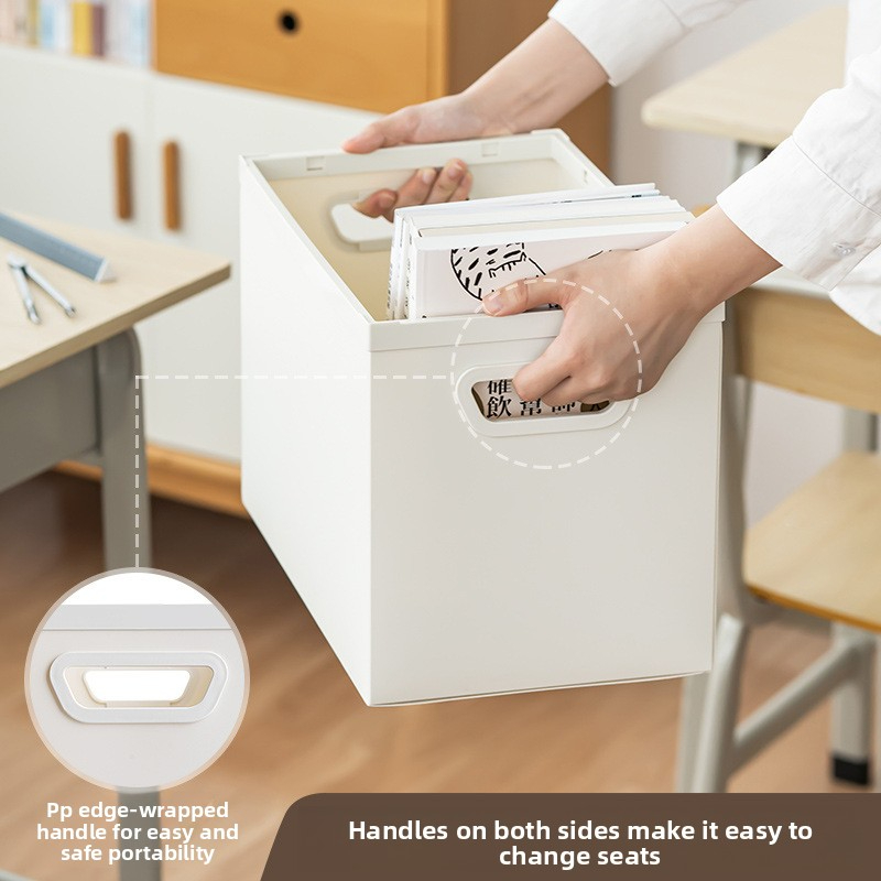 Reinforced foldable simple storage and organizing box