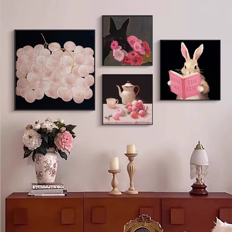 Margaret Combination Decorative Art Hanging Painting