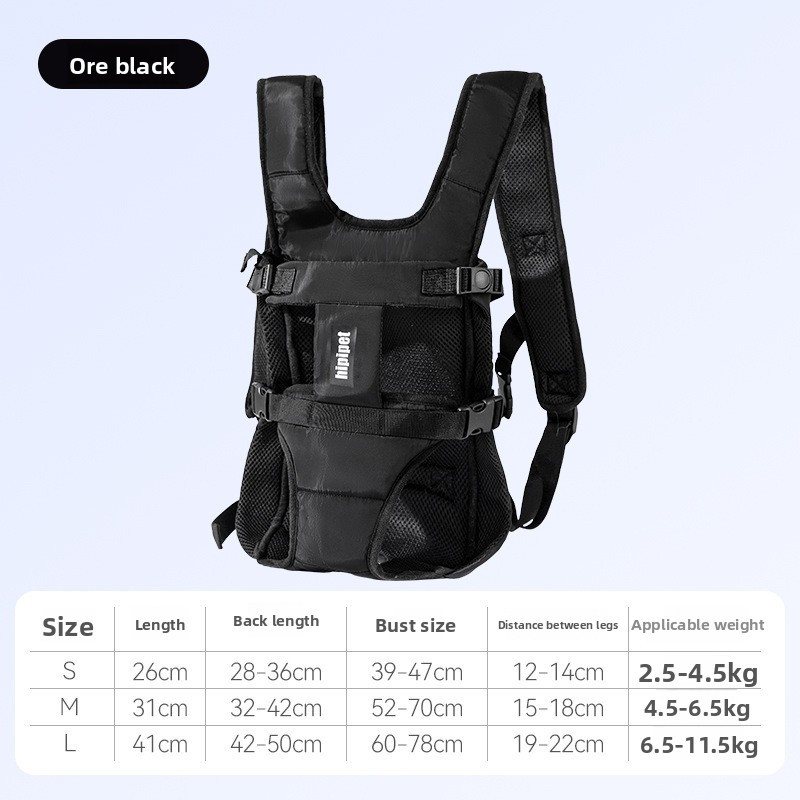 Chest Pet Bag Backpack Outing Carrying Bag