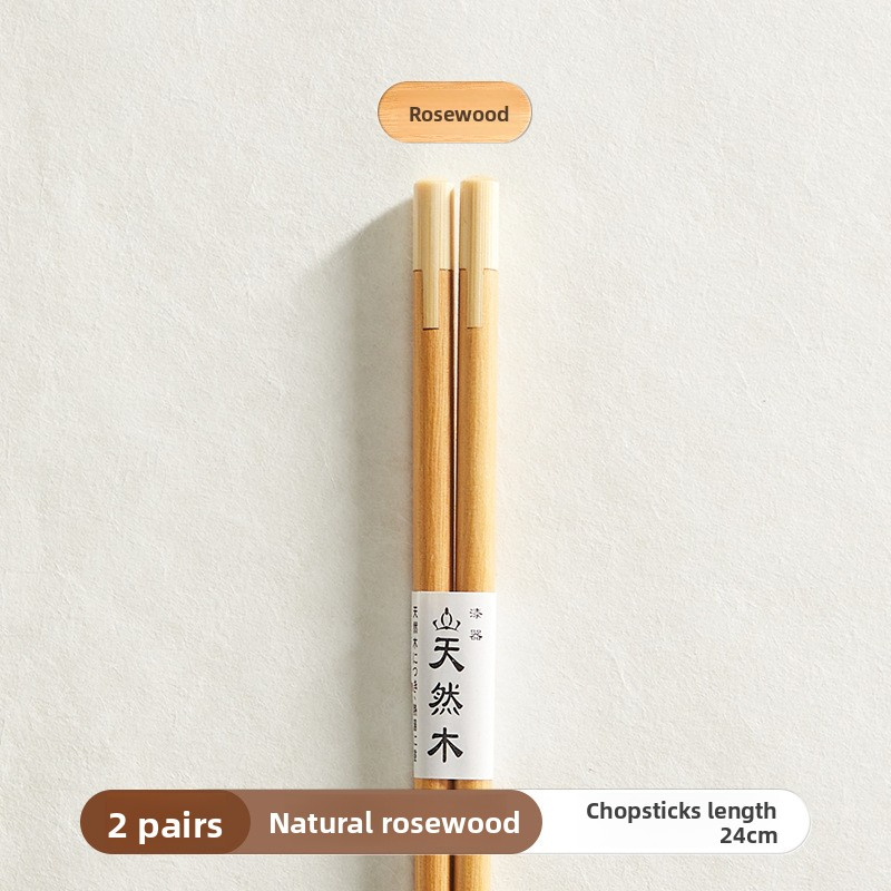 Household heat-resistant wooden chopsticks