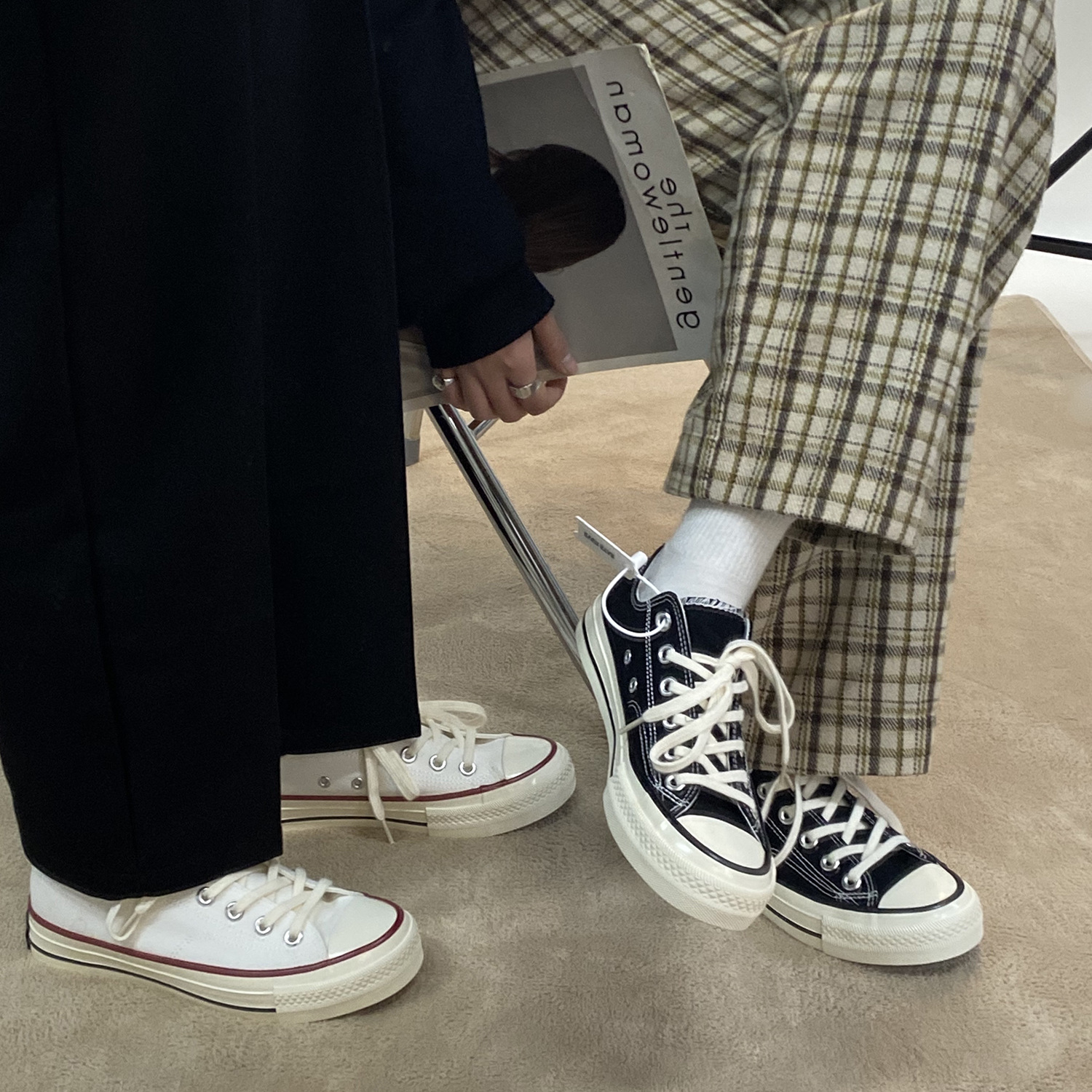 Low-top versatile canvas shoes