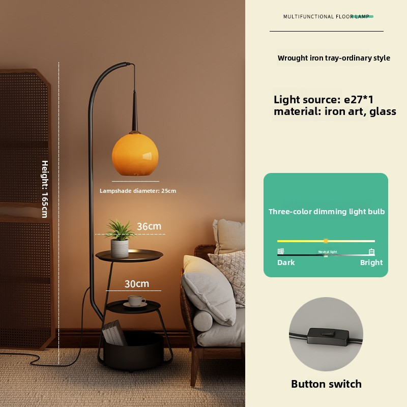 Mid-century style floor lamp