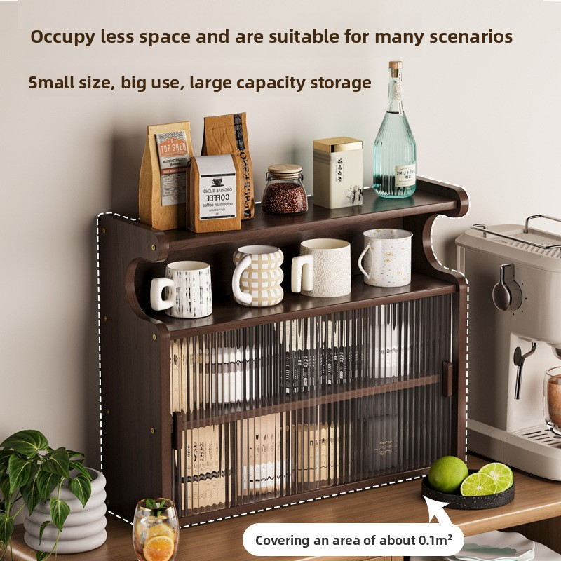 Desktop water cup rack