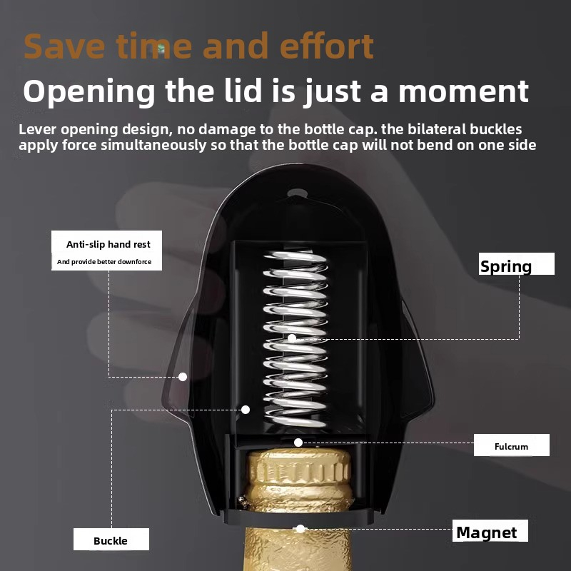 Penguin Bottle Opener Portable Home Creative Cap Opener