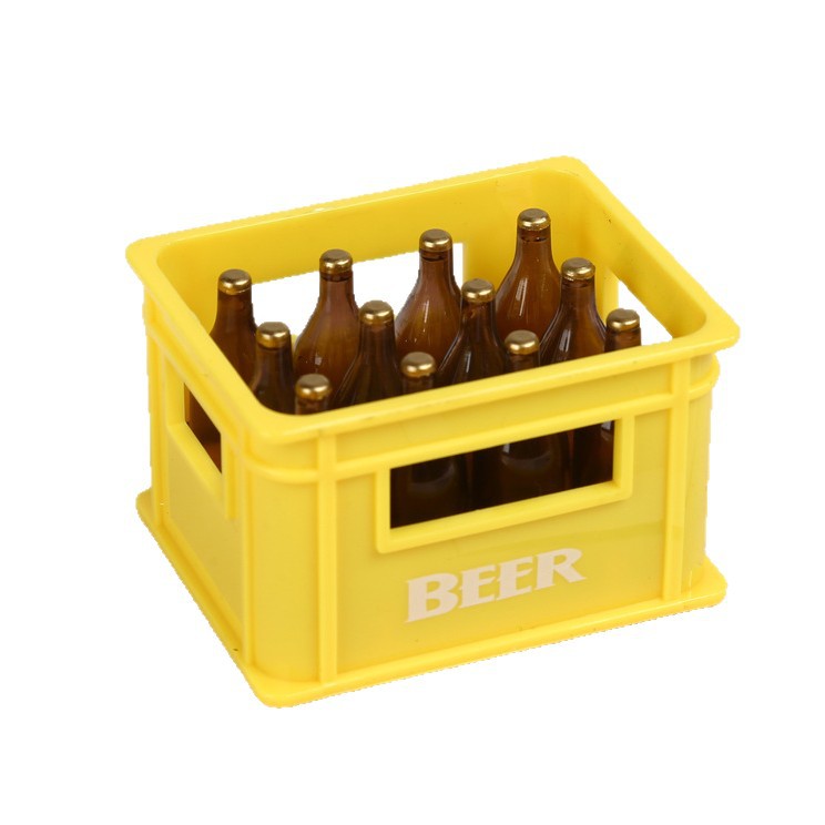 Beer bottle opener magnetic refrigerator sticker multi-functional bottle opener