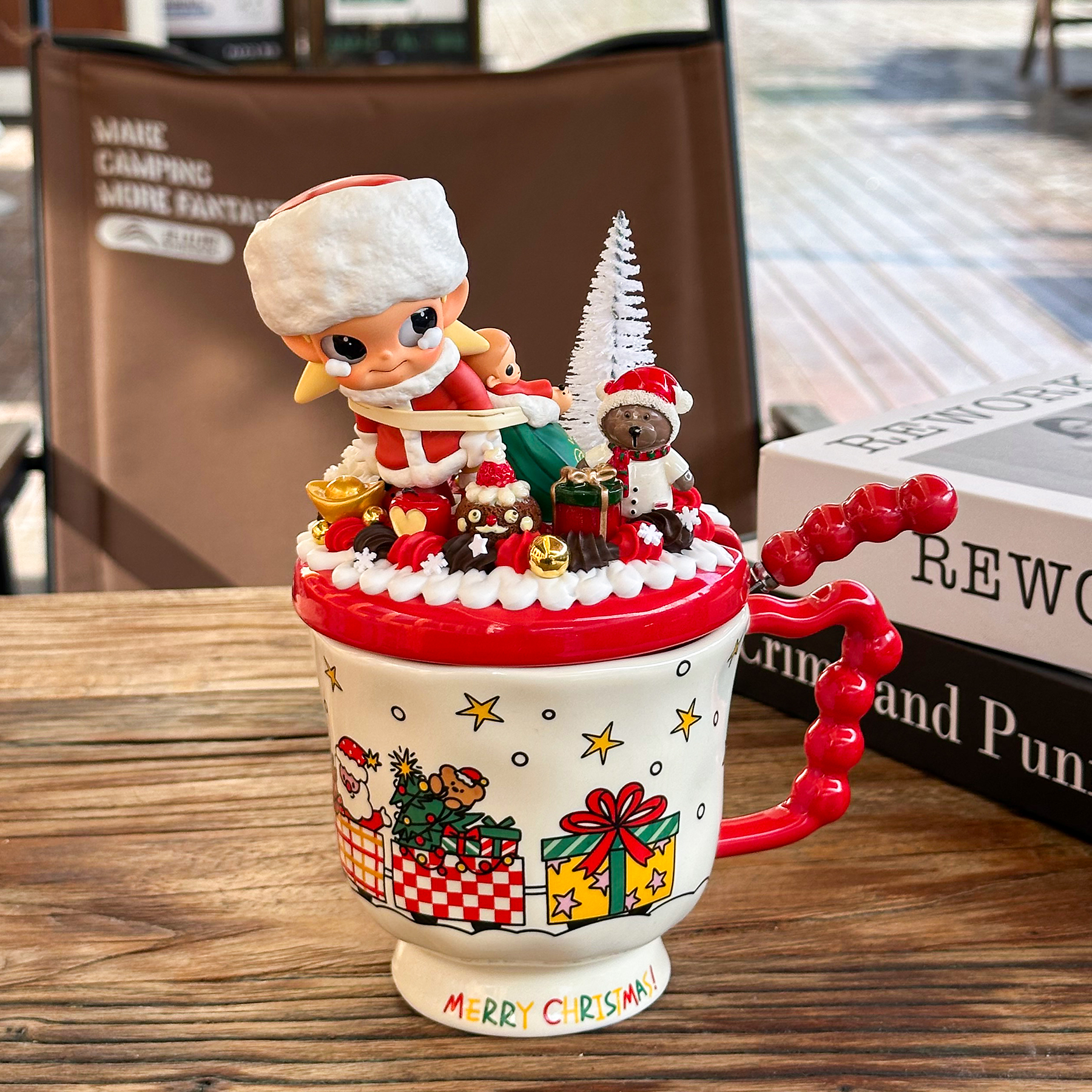 Christmas gift ceramic mug coffee cup