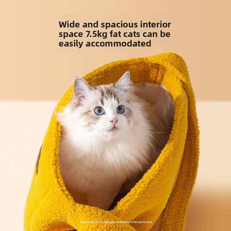 Cat Bag Dog Bag Portable Outing Bag Crossbody Bag Winter Warm