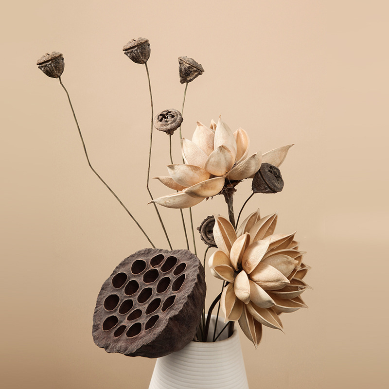 Natural dried flower home decorations