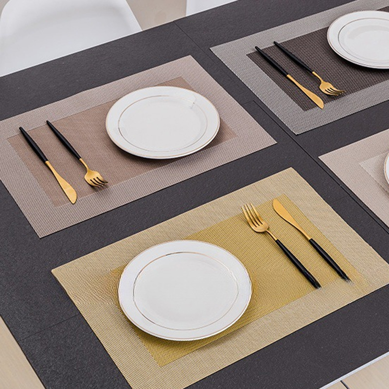 Placemat: waterproof, oil-proof and heat-insulating table mat