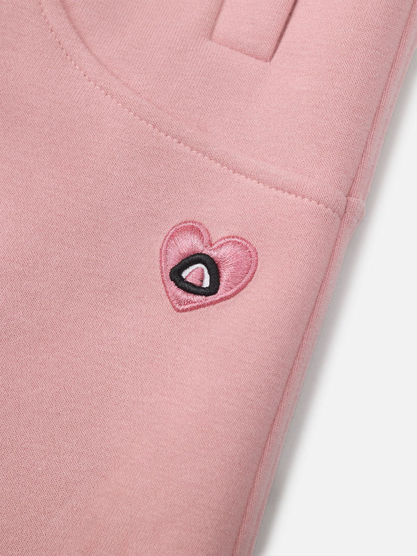 Solid color belt casual wide-leg pants