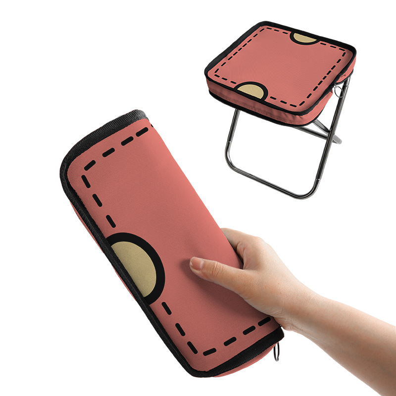 2D folding stool  small folding chair