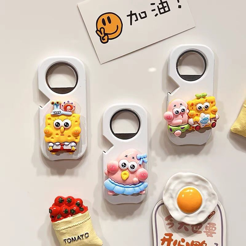 Cartoon magnetic bottle opener (magnetic type)