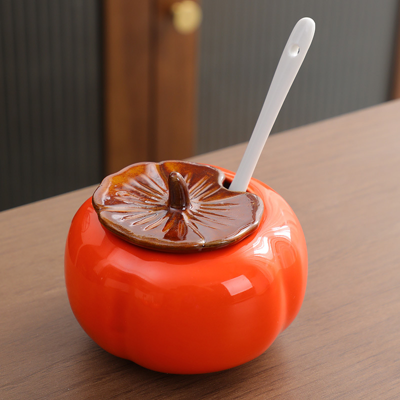 Ceramic high-temperature resistant seasoning jar