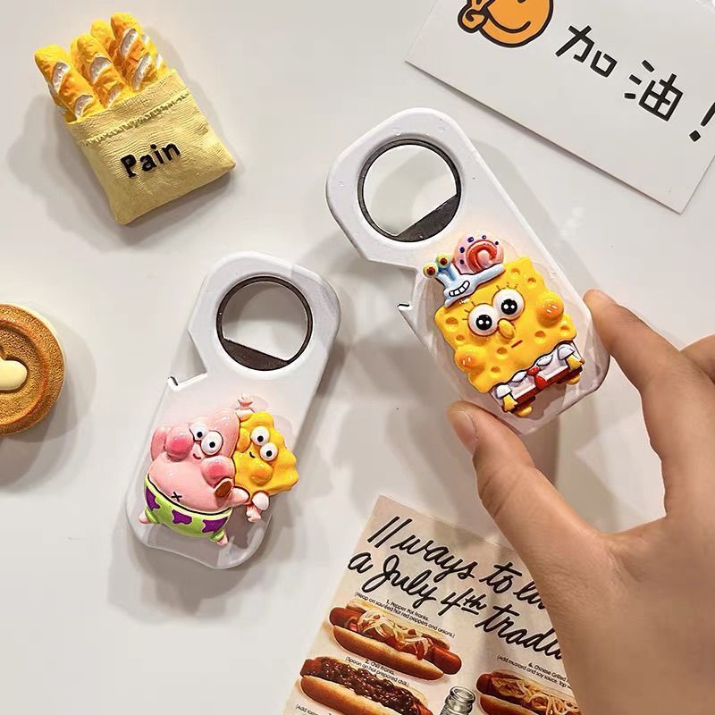 Cartoon magnetic bottle opener (magnetic type)