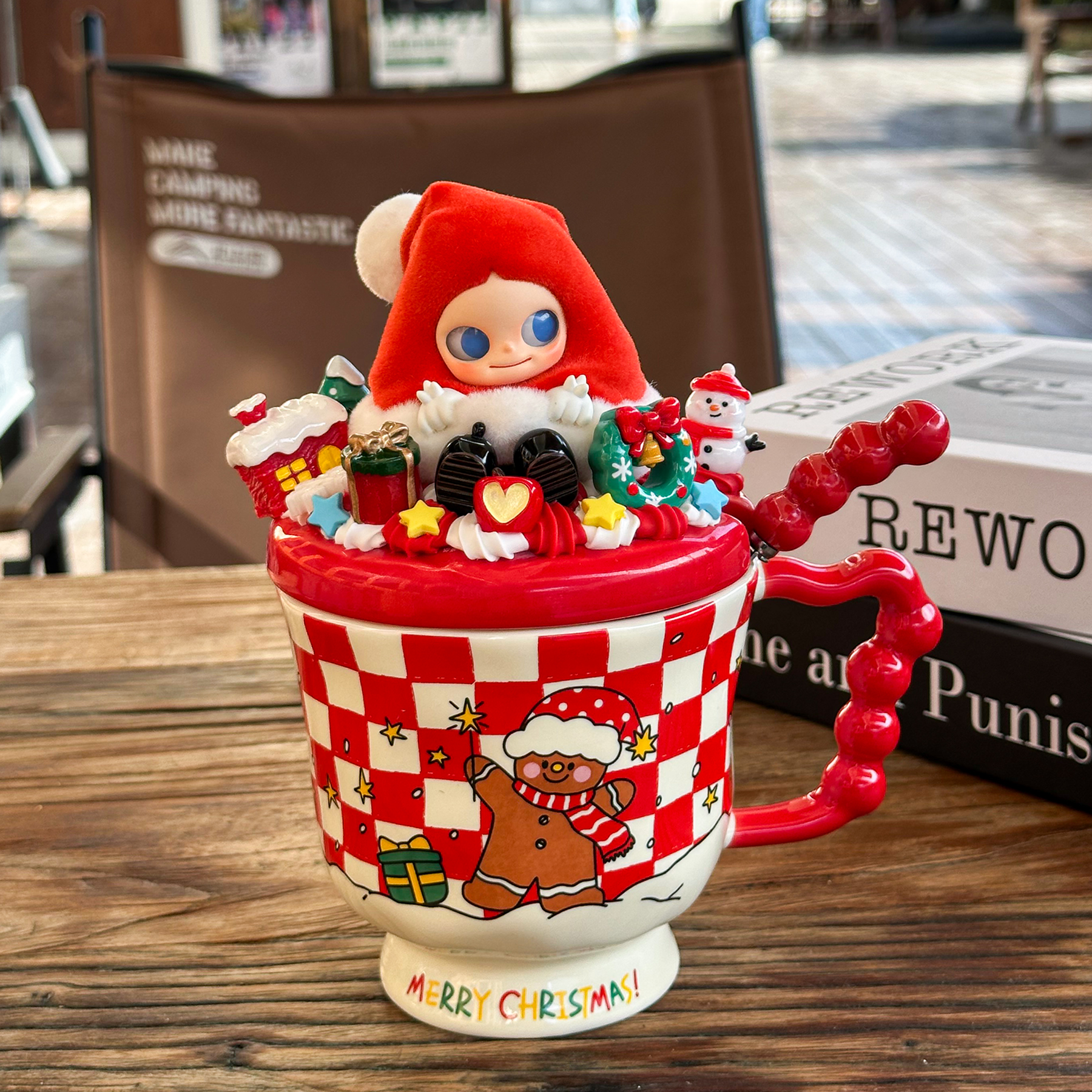 Christmas gift ceramic mug coffee cup